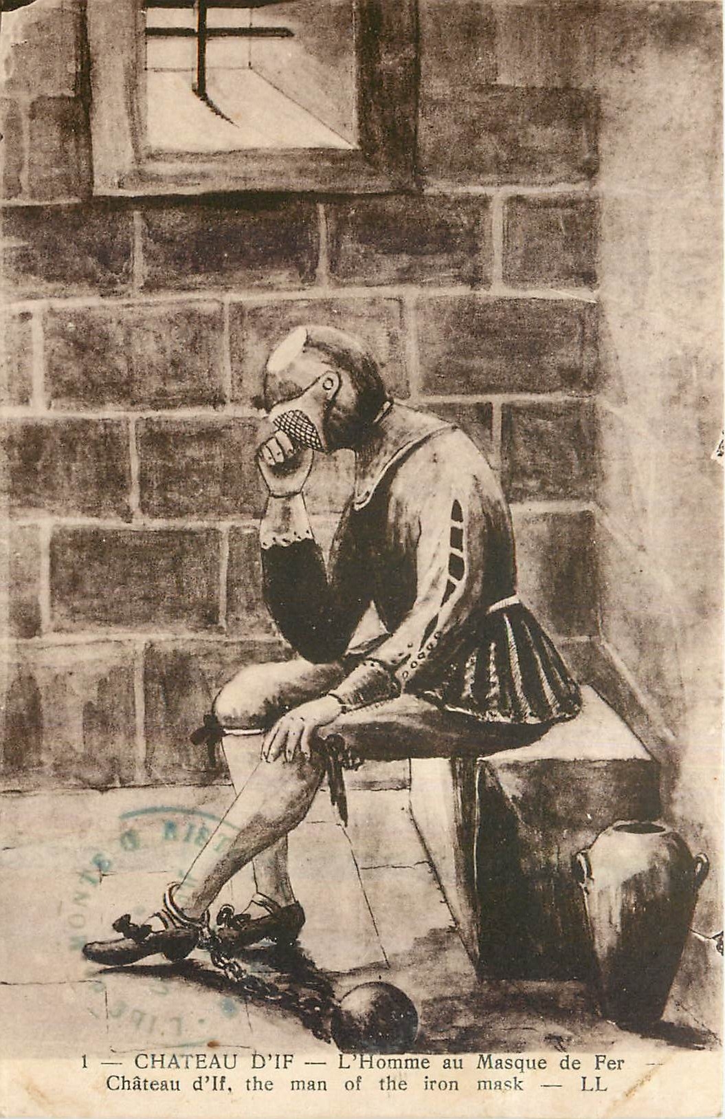 CPA Chateau d'If l'Homme au Masque de Fer 