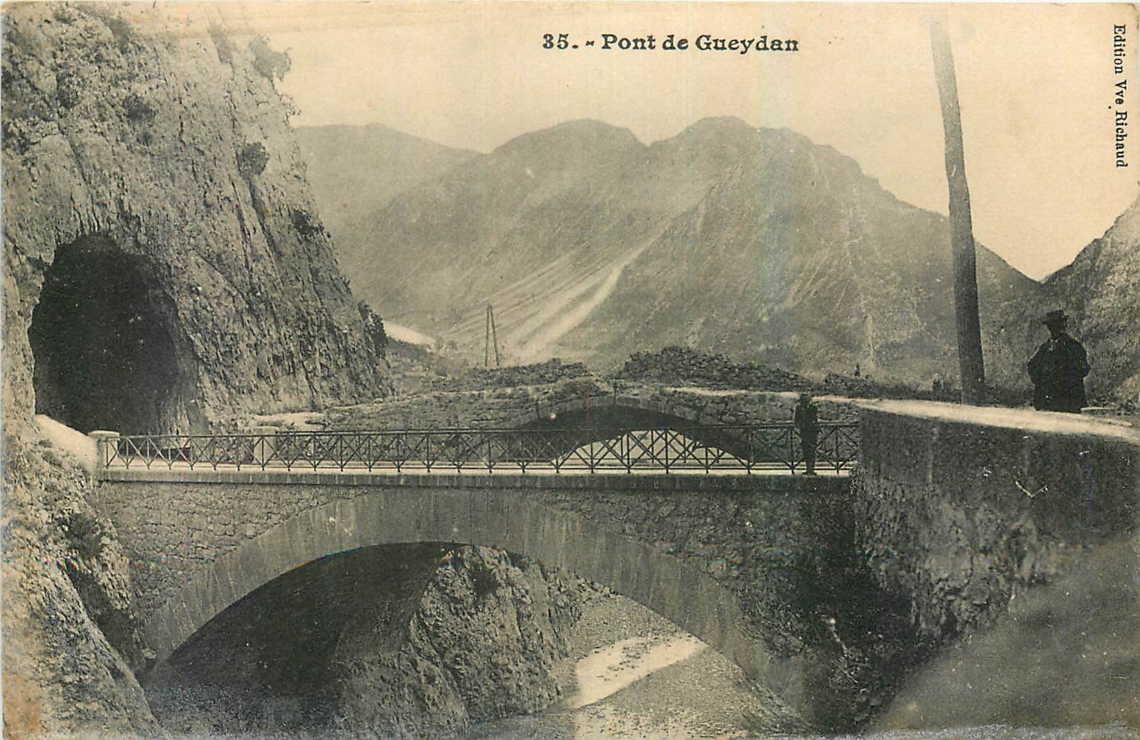 CPA Pont de Gueydan 
