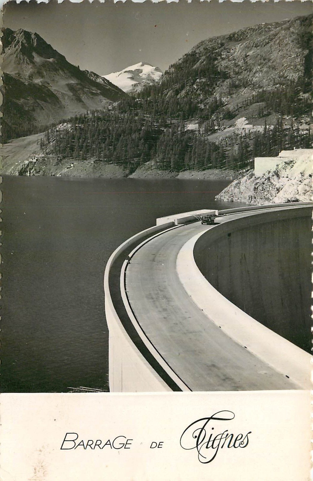 CPA Barrage de Tignes 