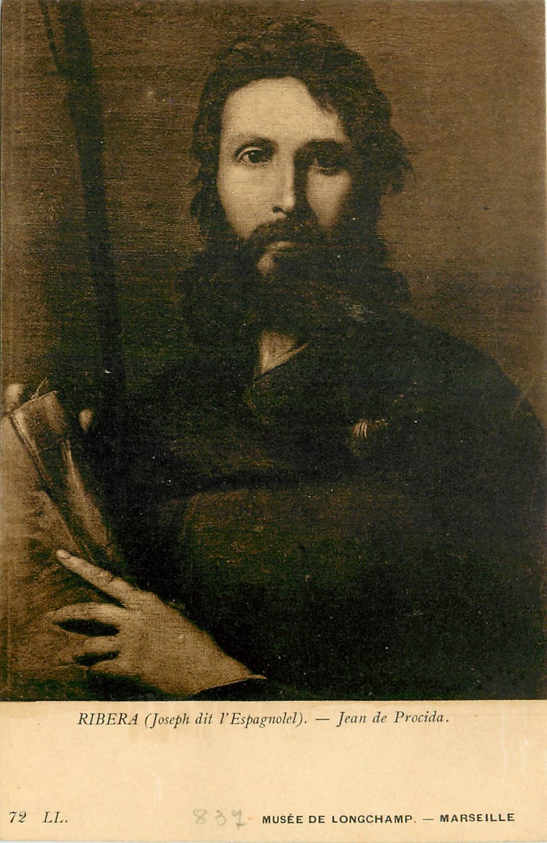 CPA Ribera Joseph dit l'Espagnolel Jean de Procida Musee de Longchamp Marseille 