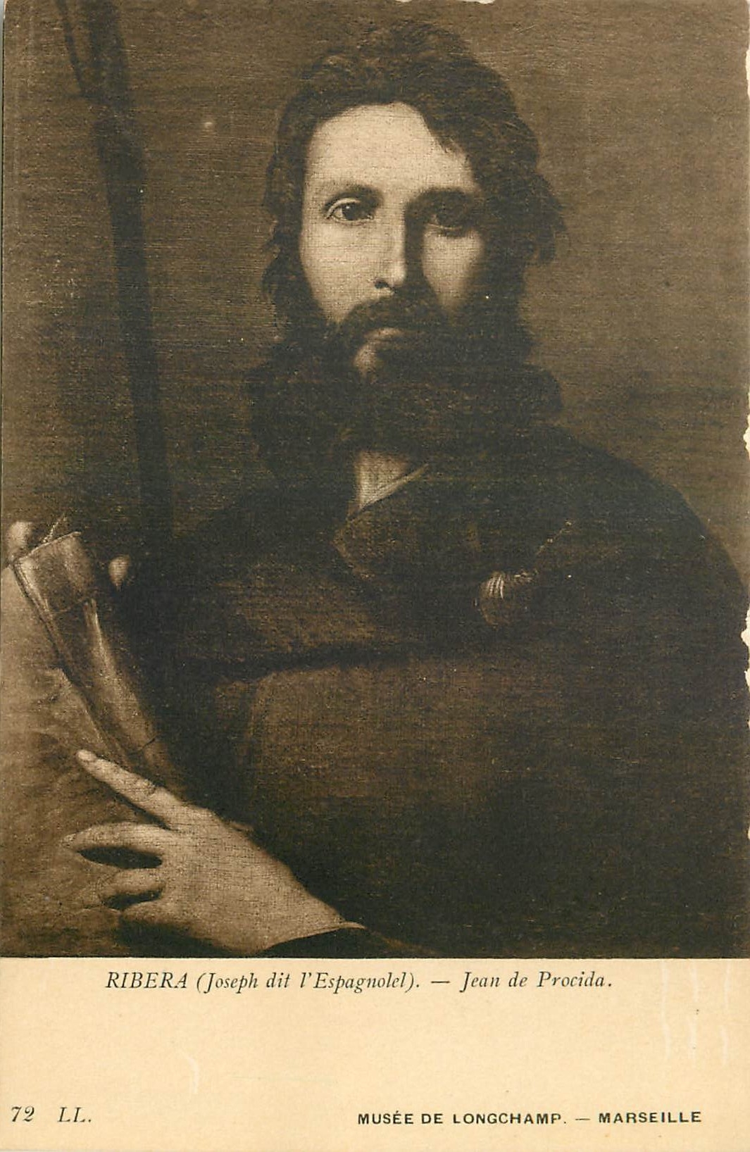 CPA Ribera Joseph dit l'Espagnolel Jean de Procida Musee de Longchamp Marseille 
