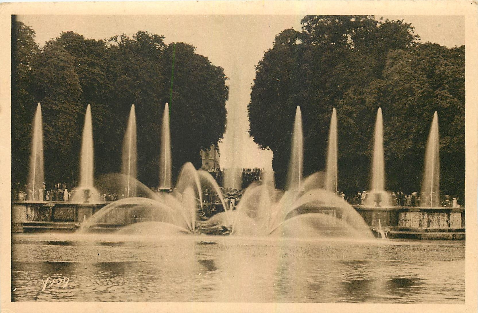 CPA Versailles Bassin de Neptune