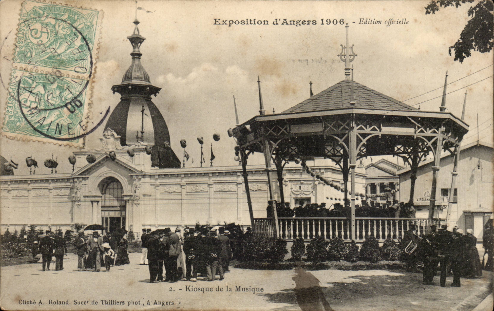 Fair of Angers 1906 CPA