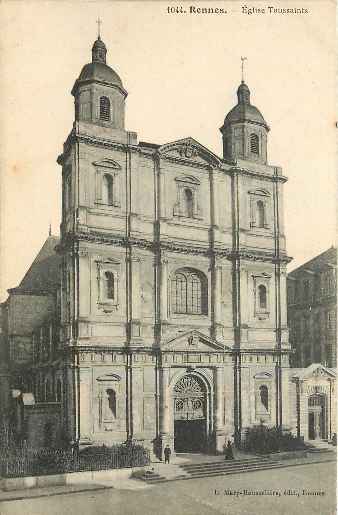 CPA Rennes Eglise Toussaints 