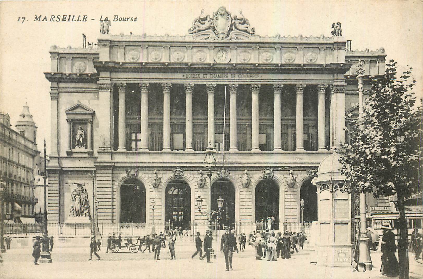 CPA Marseille La Bourse 