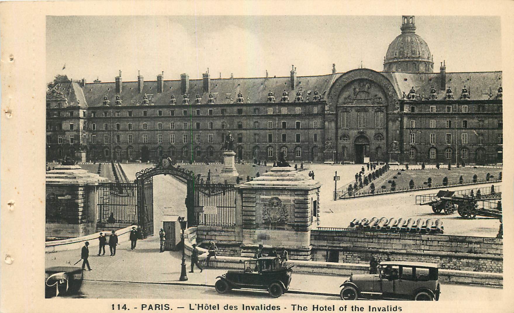 CPA Paris l'Hotel des Invalides 