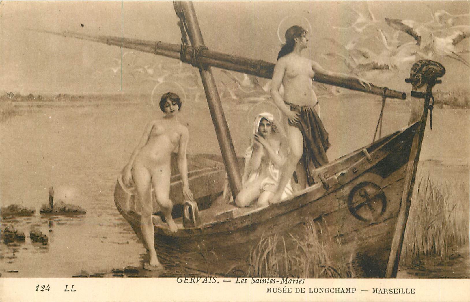 CPA Gervais Les Saintes Maries Marseille Musee de Longchamp