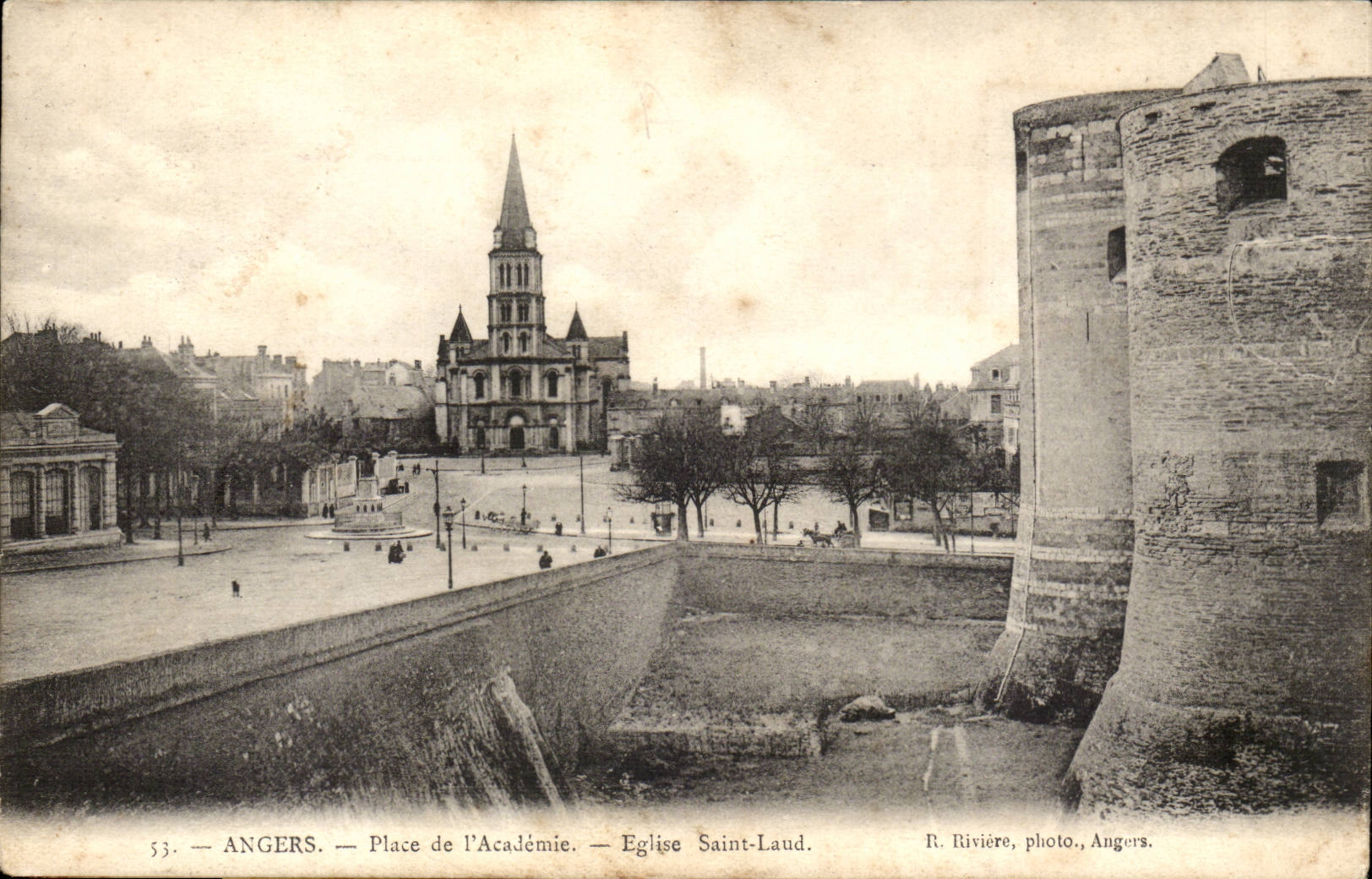 Angers CPA Places academy Eglise Laud Saint