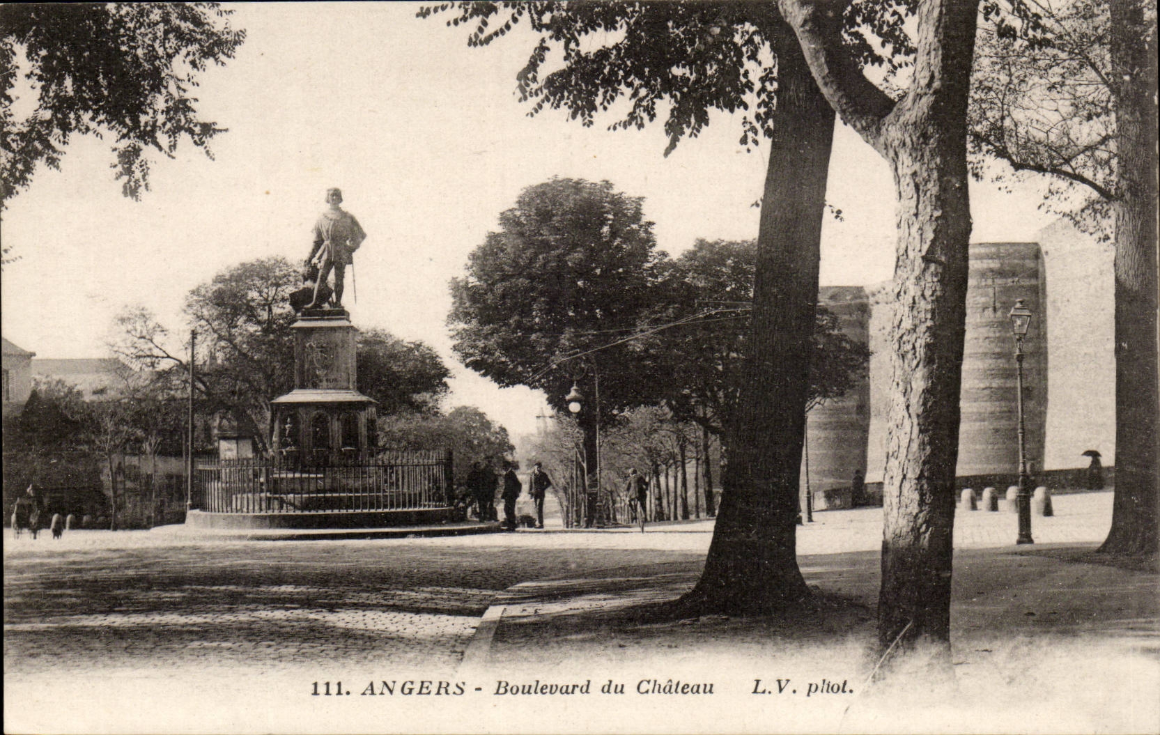 Angers CPA Boulevard of the castle