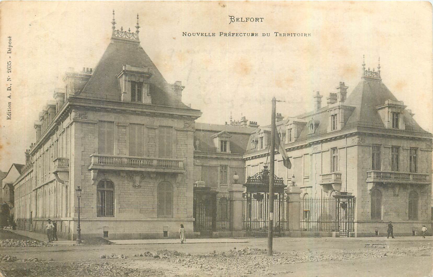 CPA Belfort Nouvelle Prefecture du Territoire