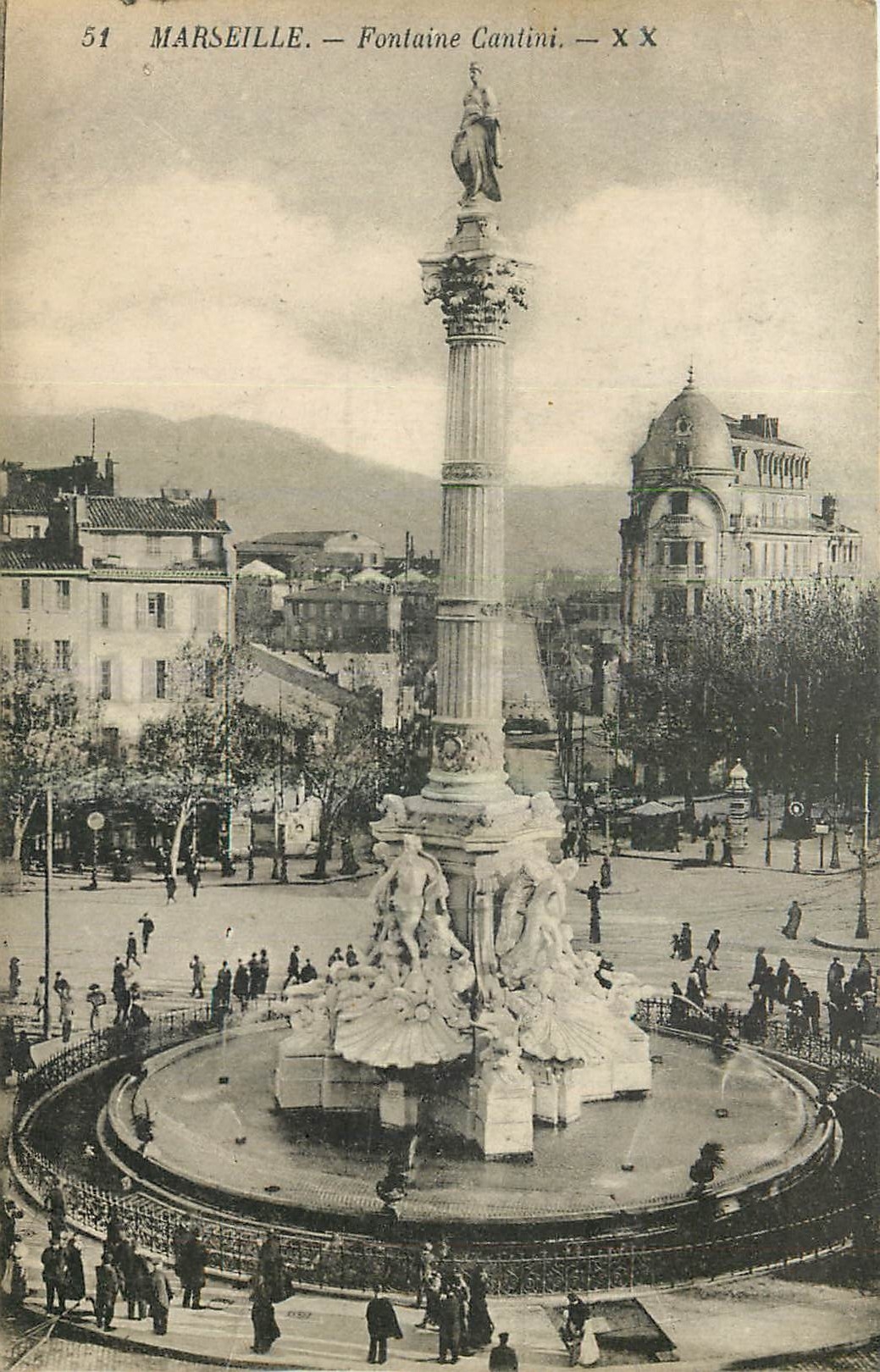 CPA Marseille Fontaine Cantini 