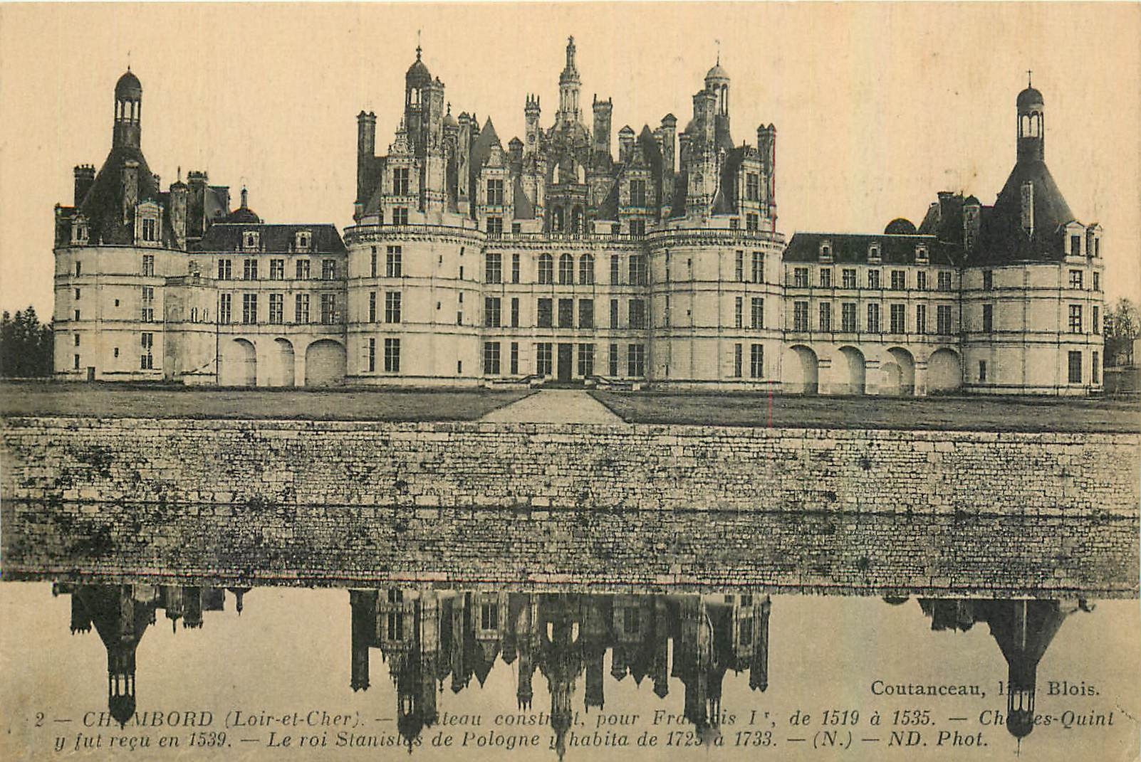 CPA Chambord Loir et cher 