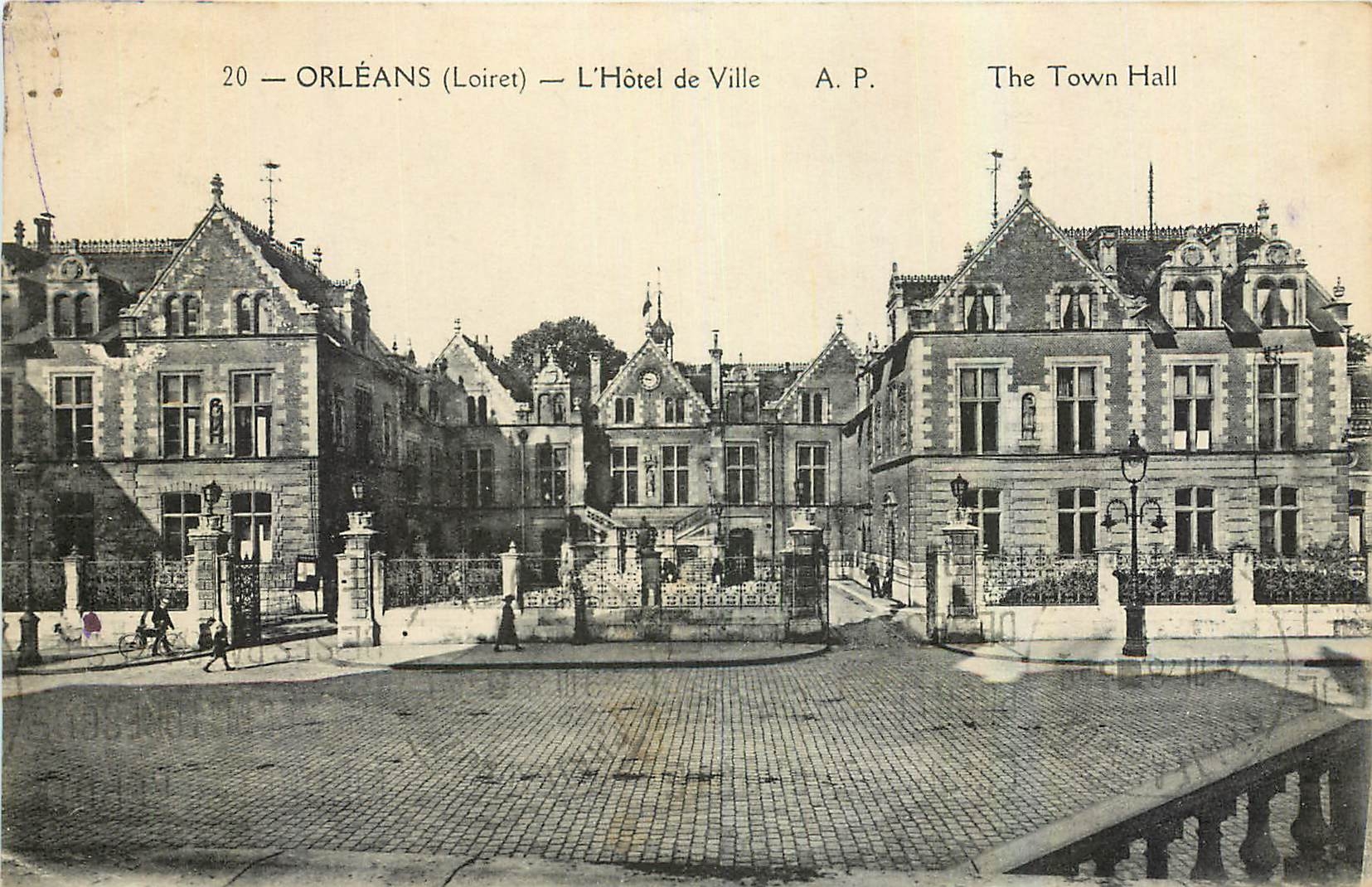 CPA Orleans Loiret l'Hotel de Ville 