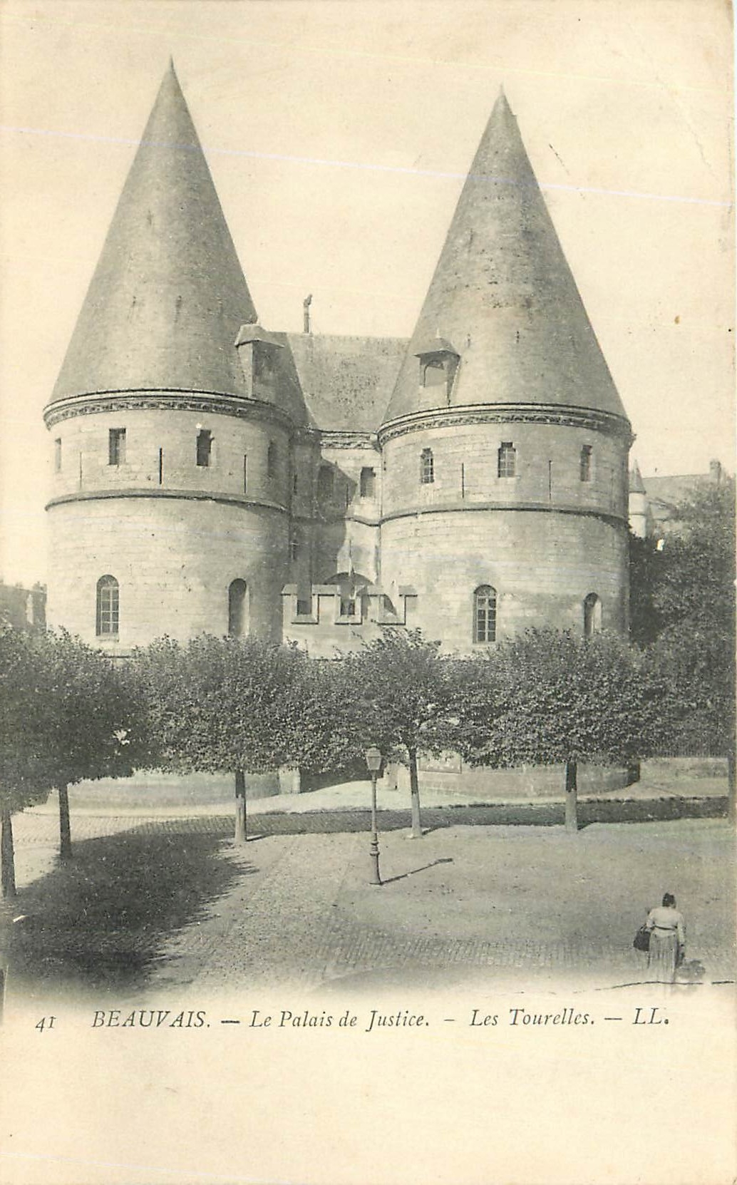 CPA Beauvais Le Palais de Justice 