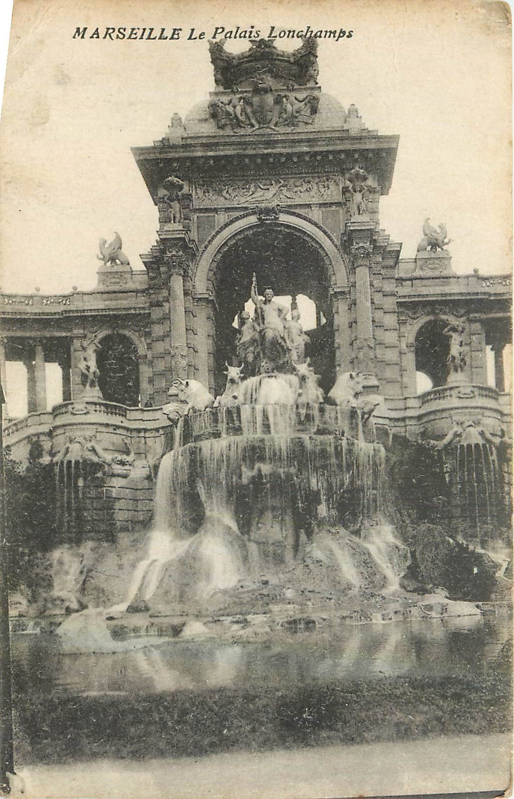 CPA Marseille Le Palais Longchamps 