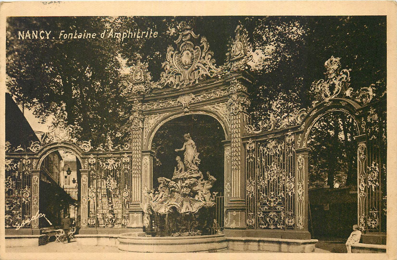 CPA Nancy Fontaine d'Amphitrite 