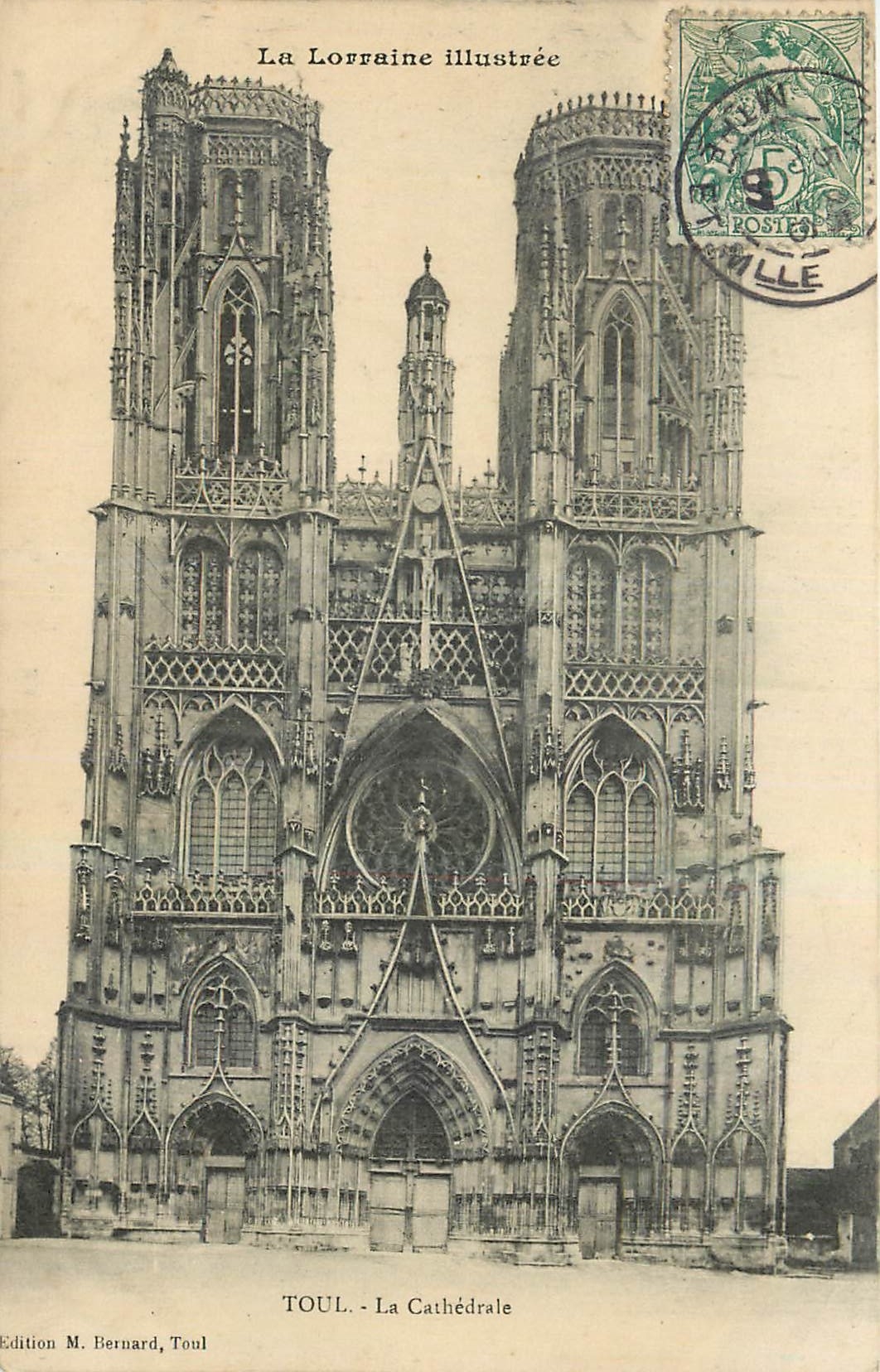 CPA La Lorraine Illustree Toul La Cathedrale