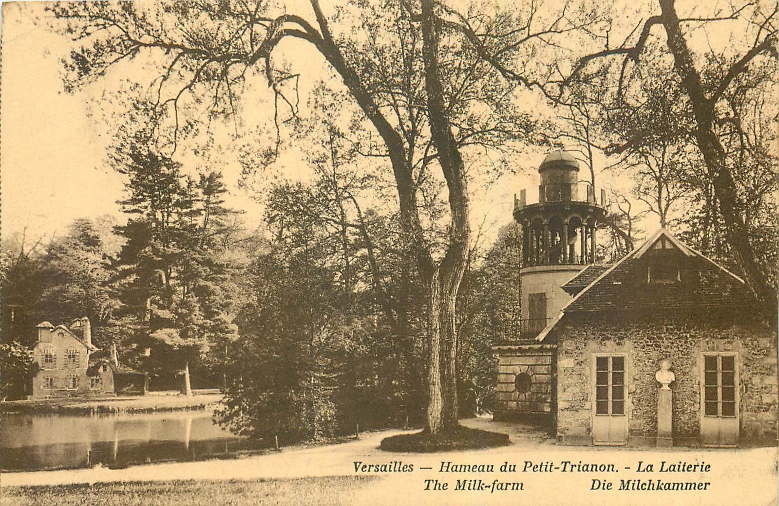 CPA Versailles Hameau du Petit Trianon La Laiterie 