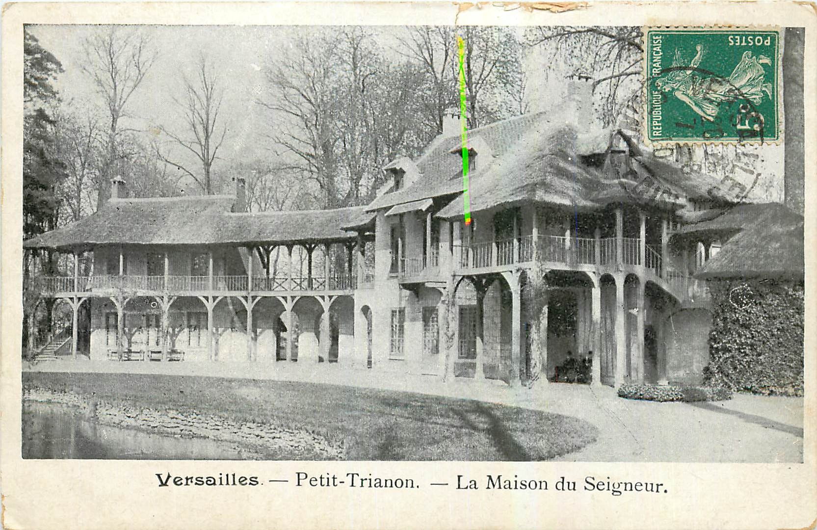 CPA Versailles Petit Trianon La Maison du Seigneur 