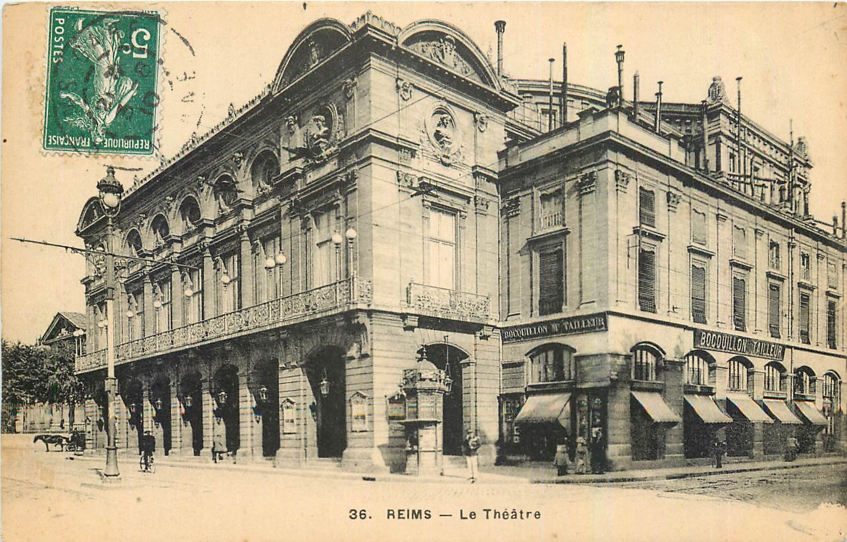 CPA Reims Le Theatre 