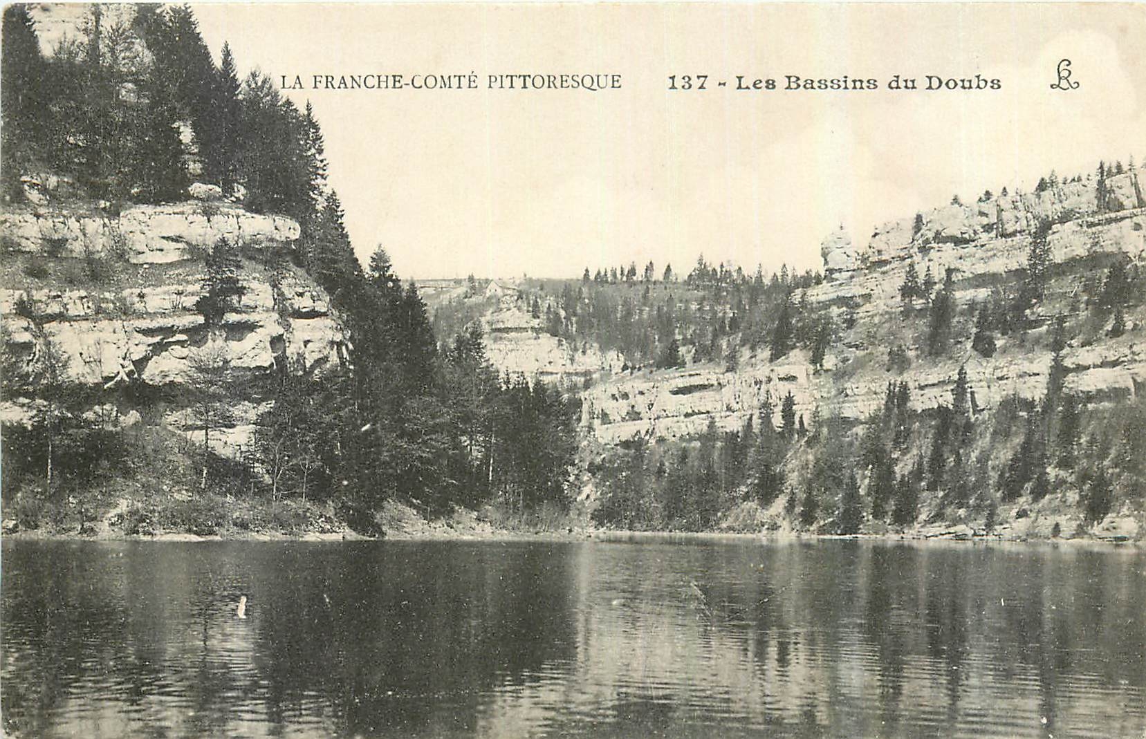 CPA La Franche comte pittoresque Les Bassins du Doubs