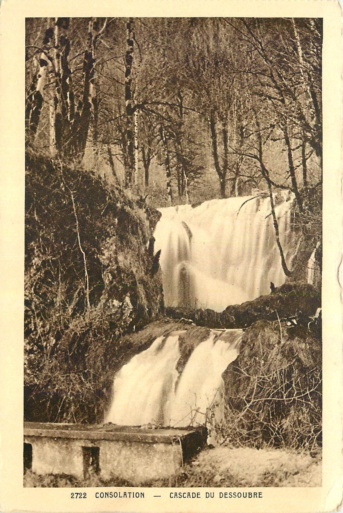 CPA Consolation Cascade de Dessoubre