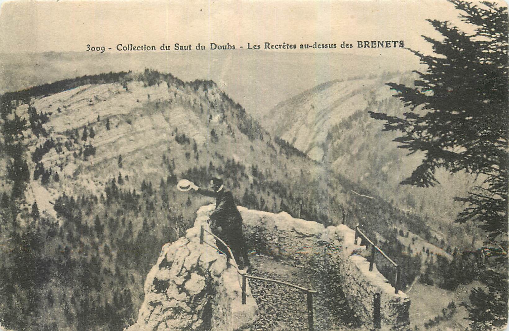 CPA Saut du Doubs Les Recretes au dessus des Brenets