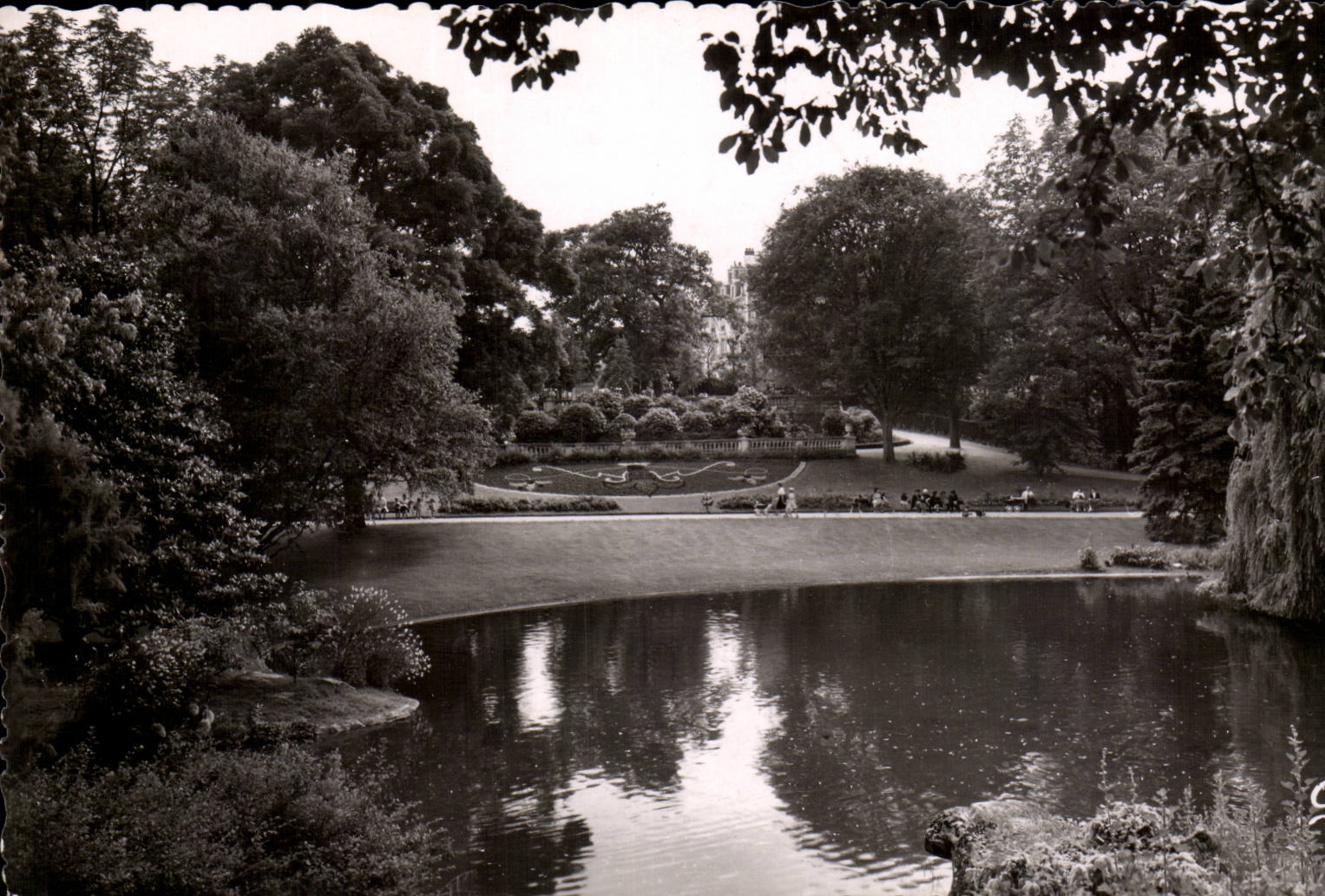 Angers CPA the botanical garden and the lake