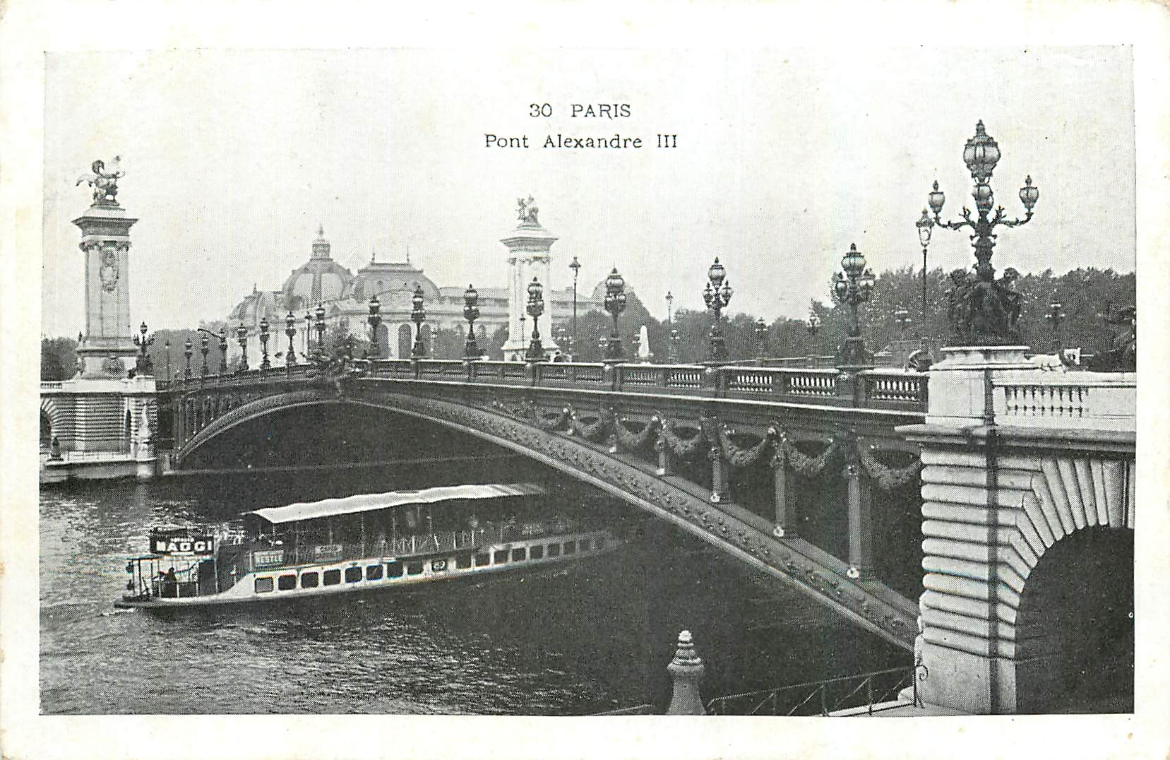 CPA Paris Pont Alexandre III 
