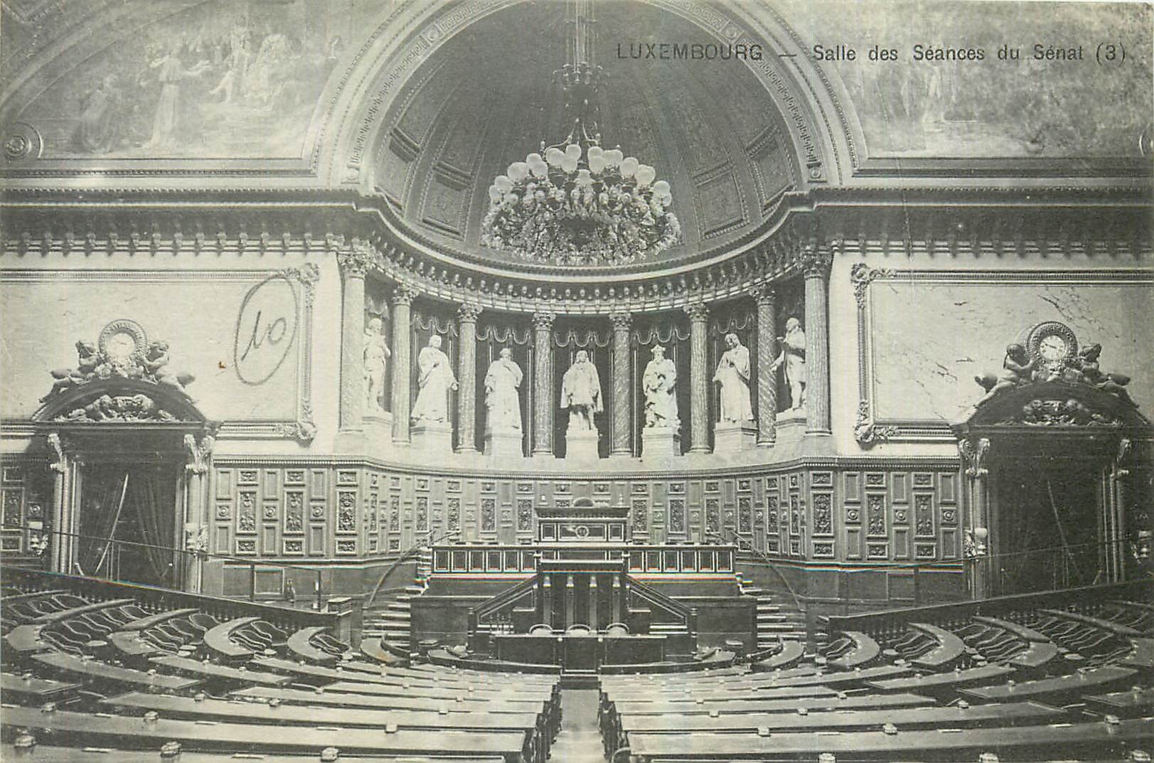 CPA Luxembourg Salle des Seances du Senat