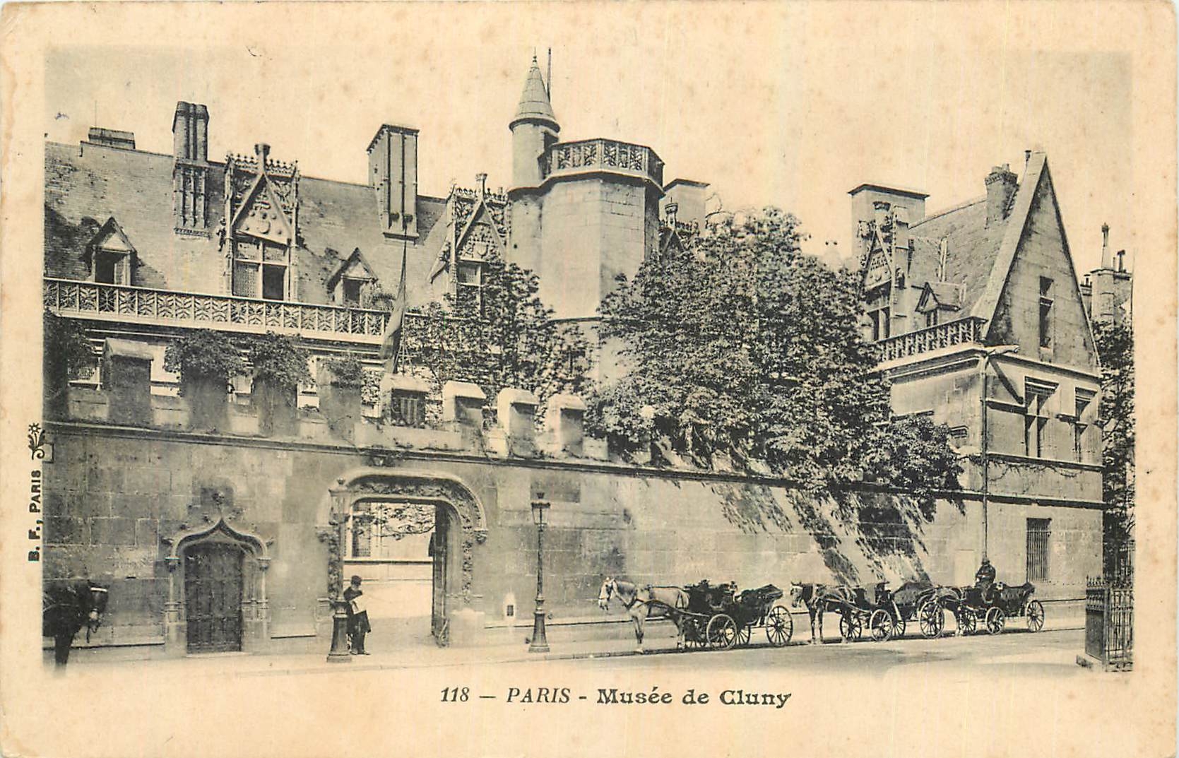 CPA Paris Musee de Cluny 