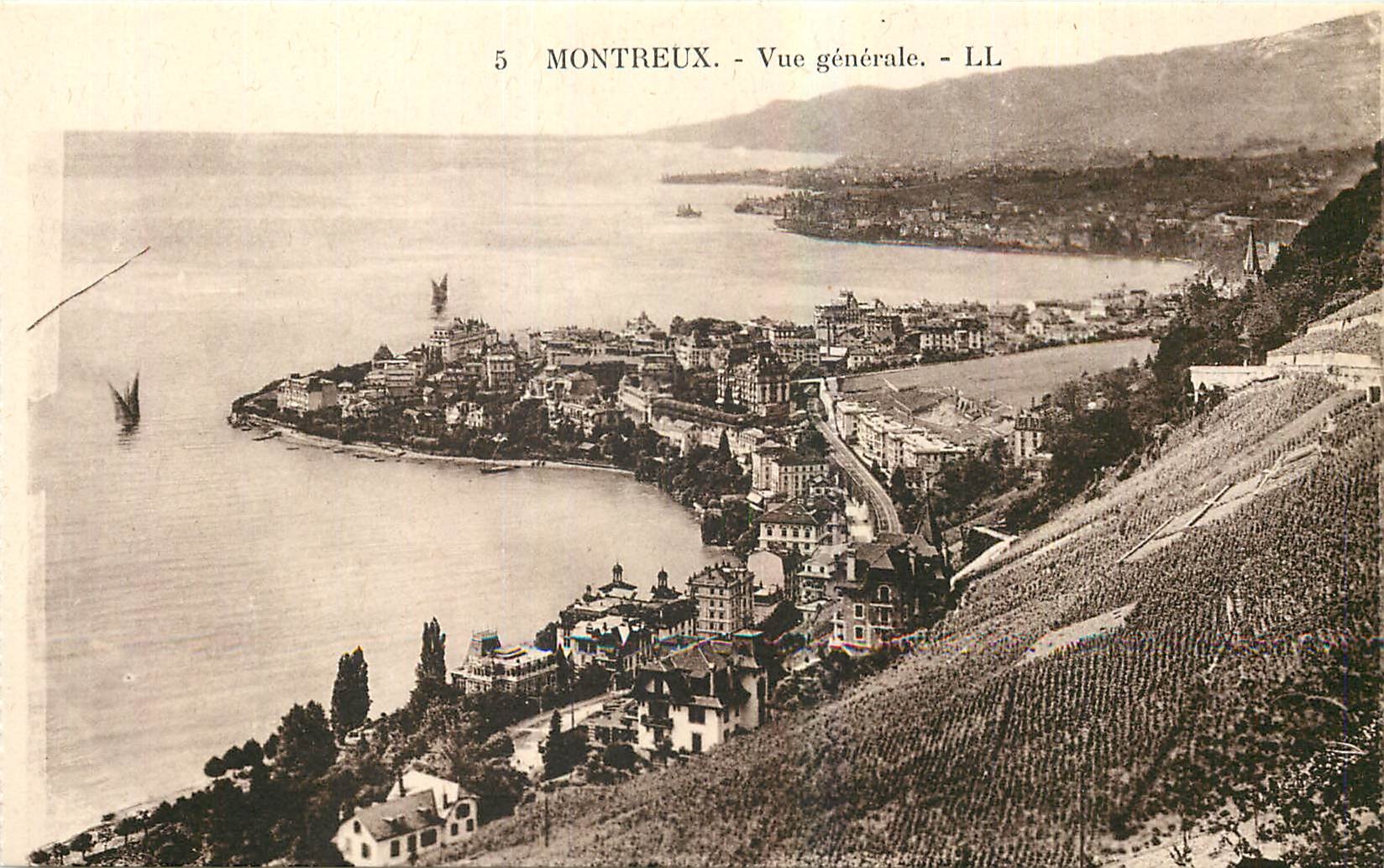 CPA Montreux Vue generale 