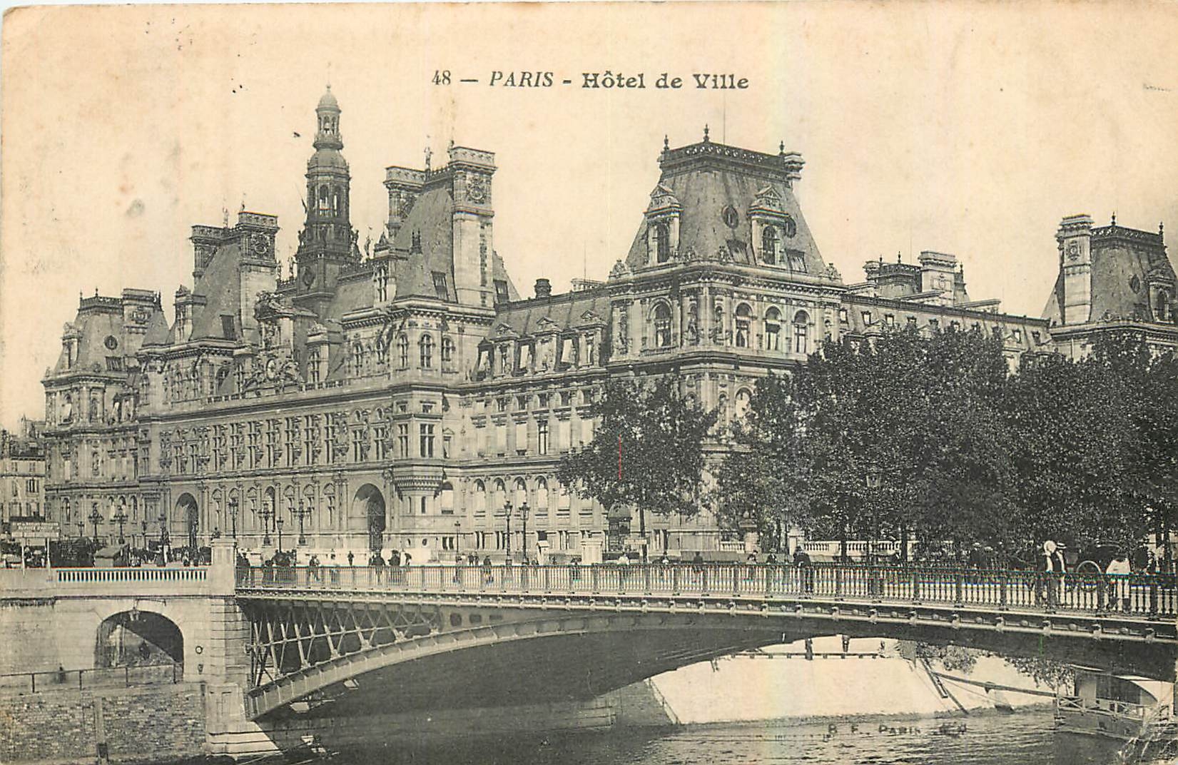 CPA Paris Hotel de Ville