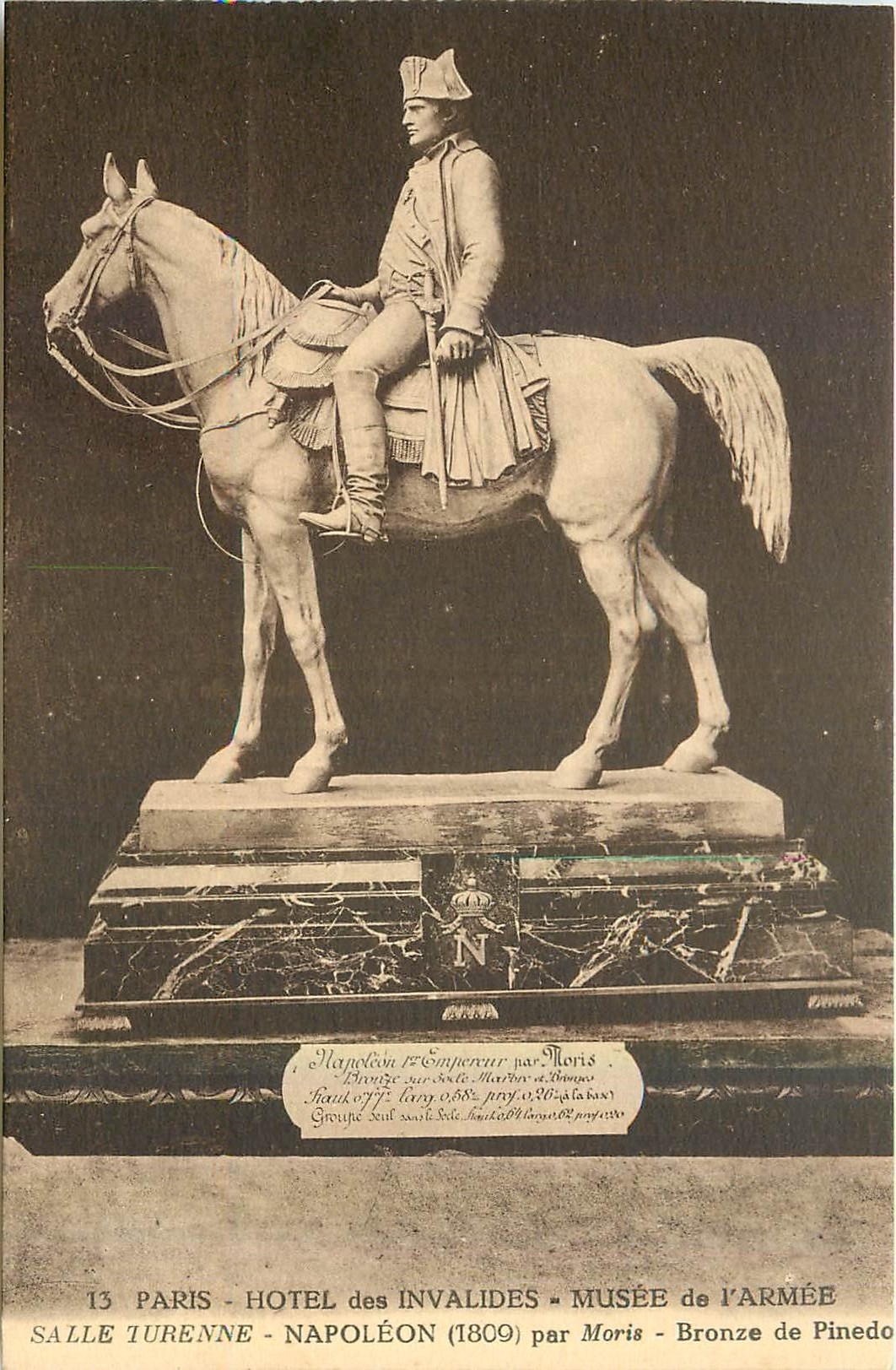 CPA Paris Hotel des Invalides Musee de l'Armee Salle Turenne Napoleon