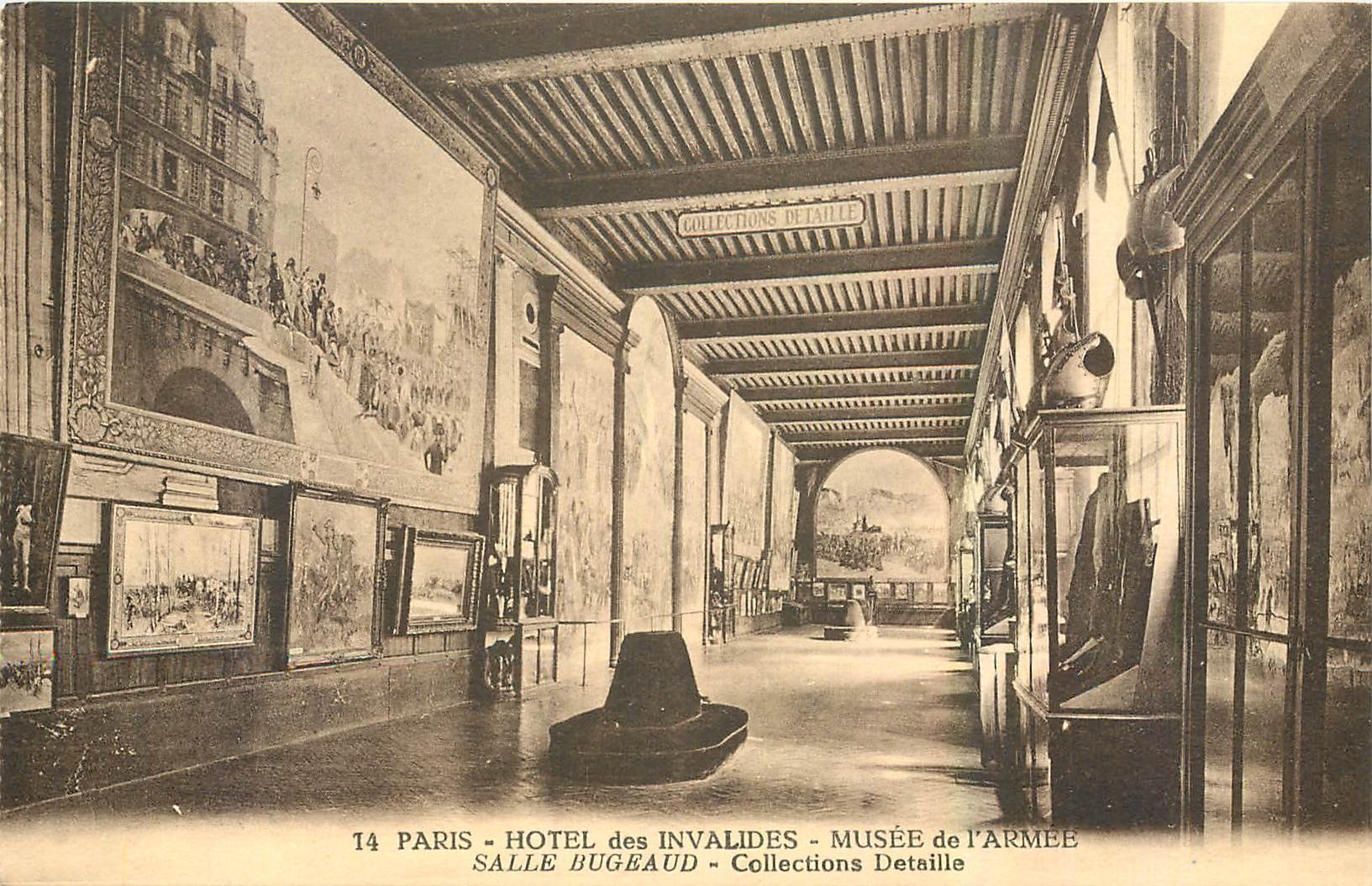 CPA Paris Hotel des Invalides Musee de l'Armee Salle Bugeaud Collections Detaille
