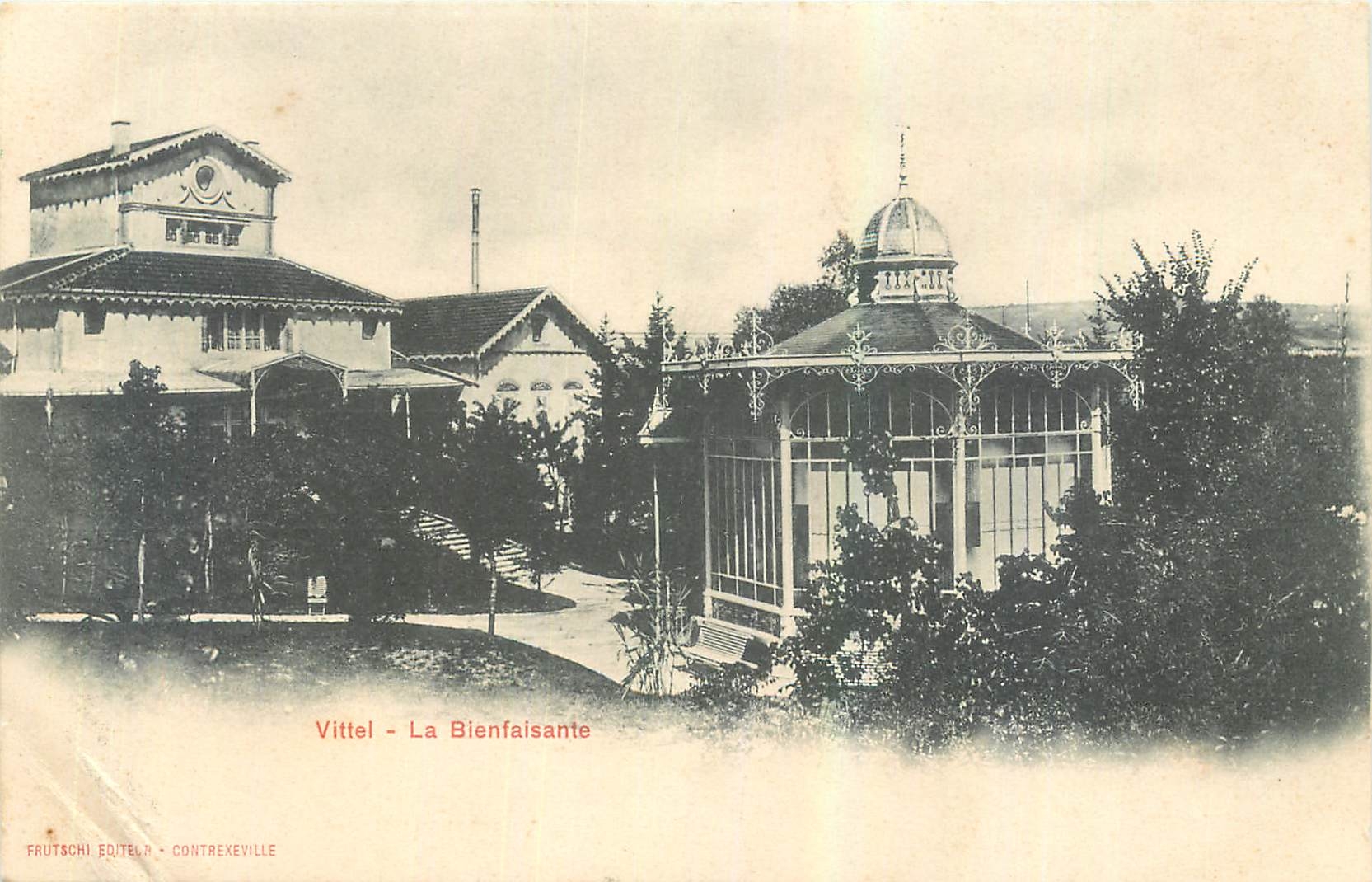 CPA Vittel La Bienfaisante 