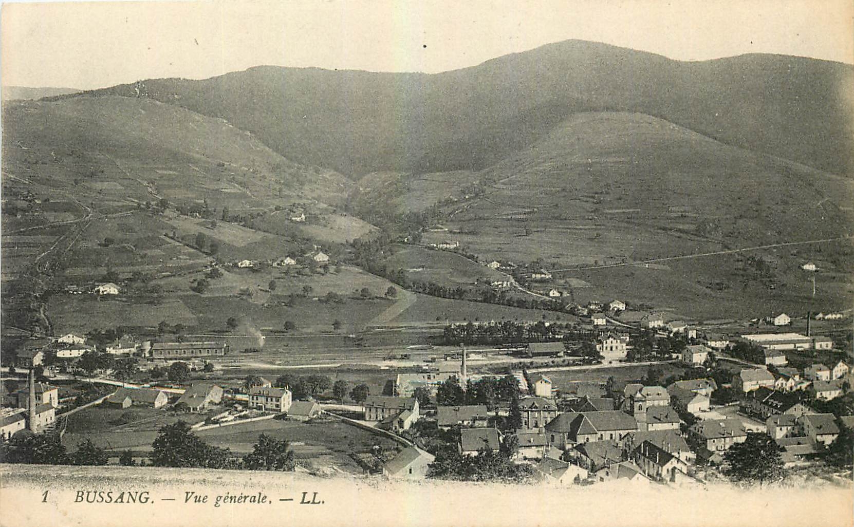 CPA Bussang Vue generale 