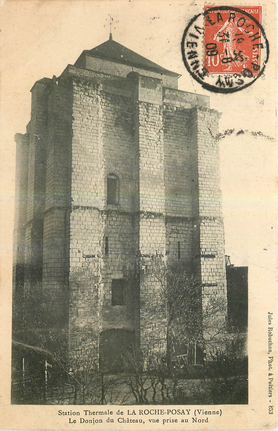 CPA Station Thermale de la Roche Posay Vienne Le Donjon du Chateau