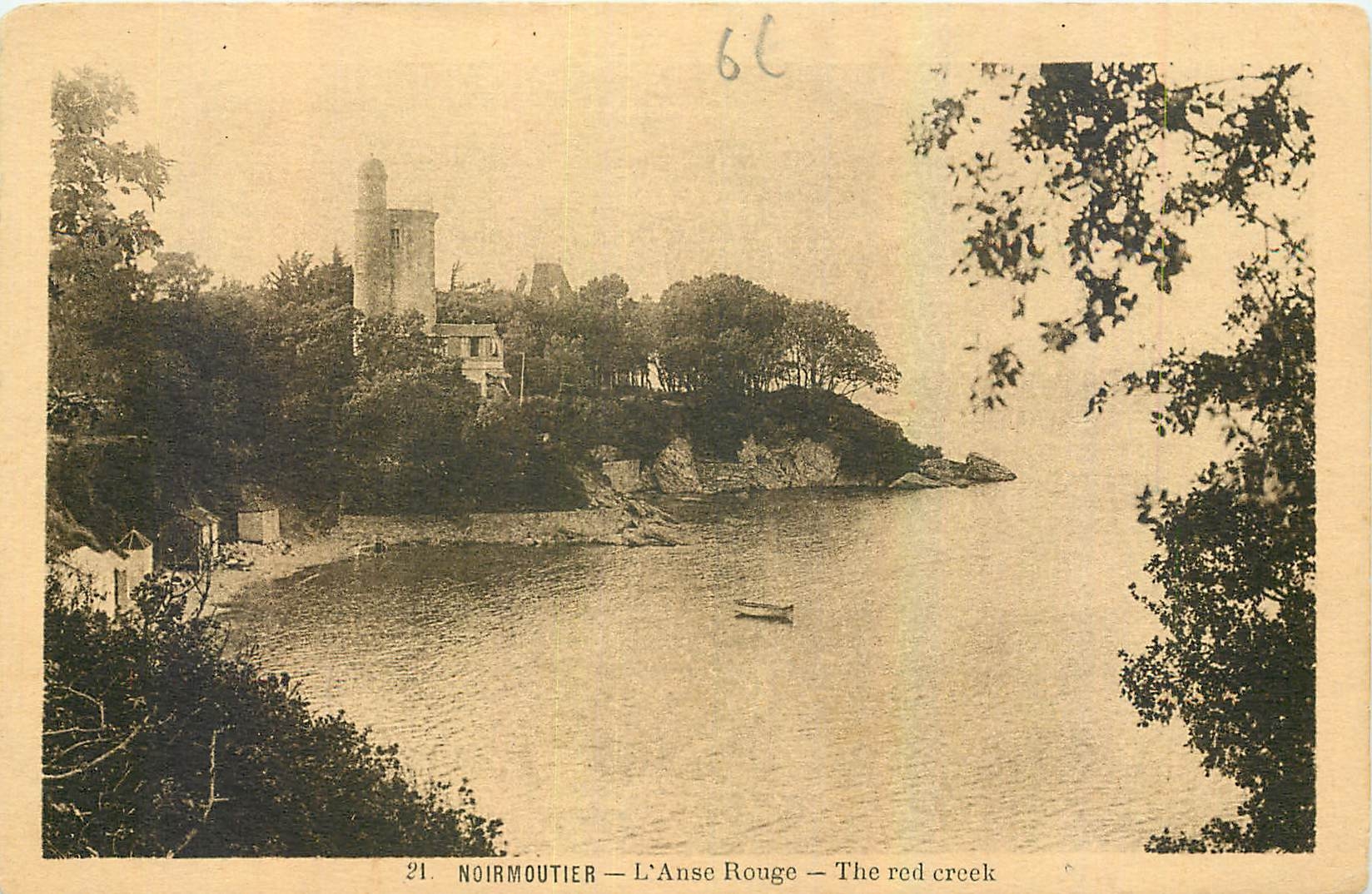 CPA Noirmoutier l'Anse Rouge 