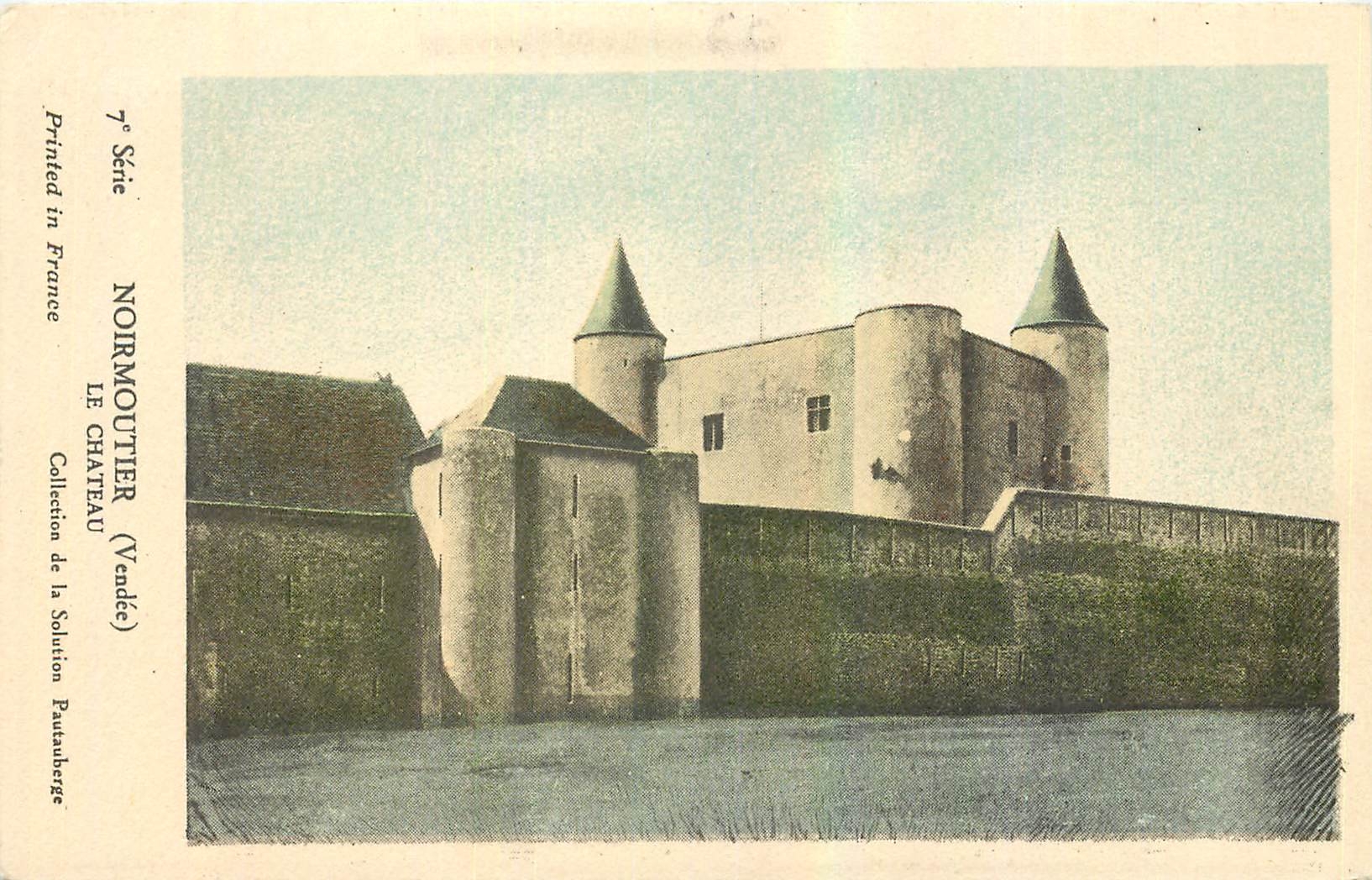 CPA Noirmoutier Vendee Le Chateau