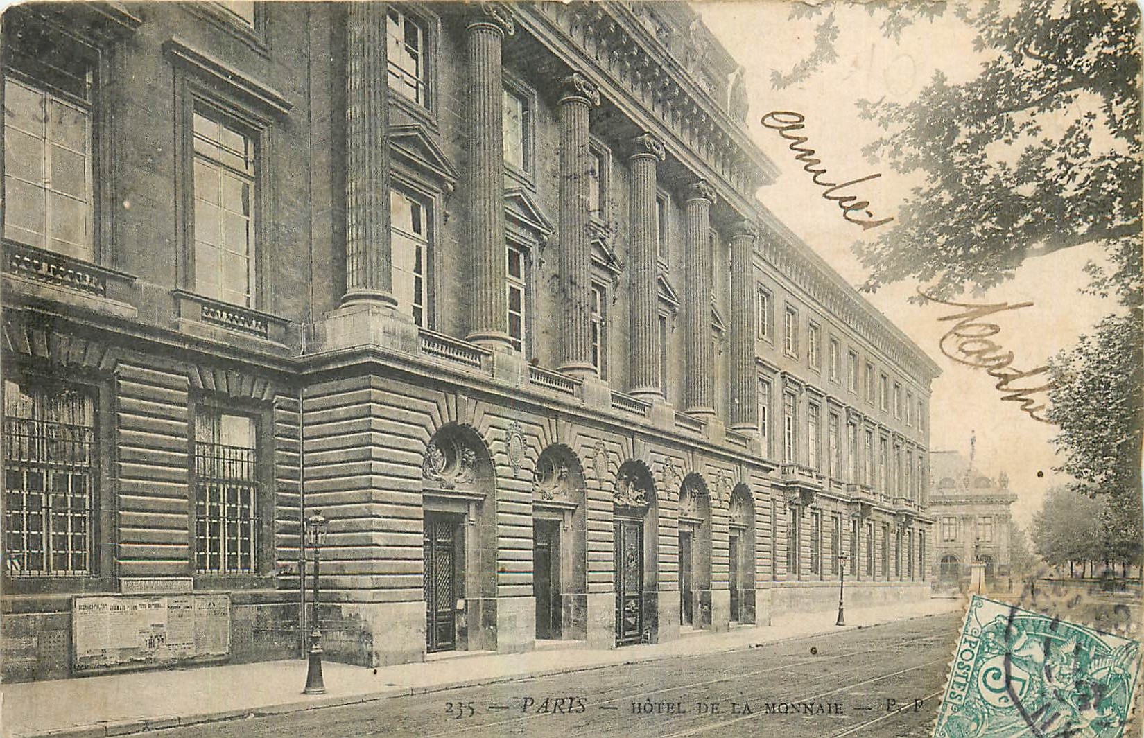 CPA Paris Hotel de la Monnale