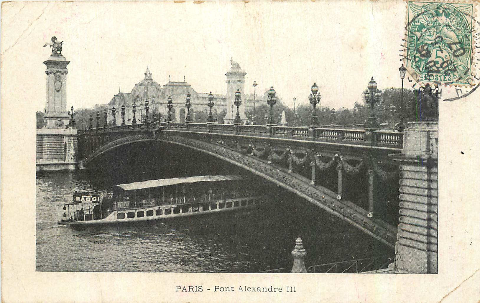 CPA Paris Pont Alexandre III