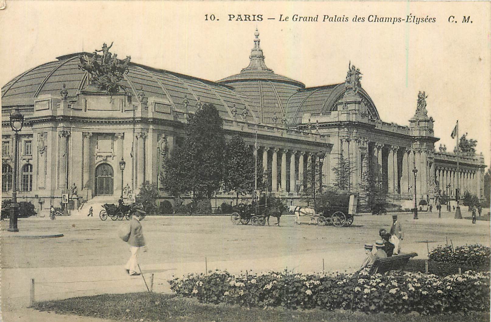 CPA Paris Le Grand Palais des Champs Elysees 