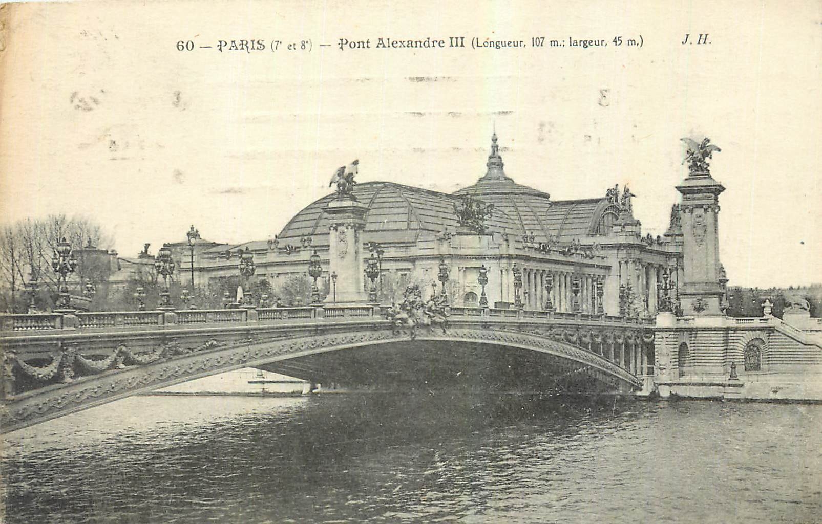 CPA Paris Pont Alexandre III 