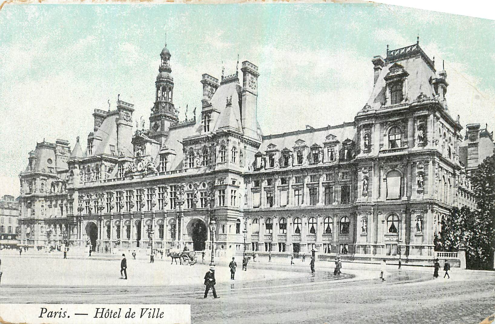 CPA Paris Hotel de Ville