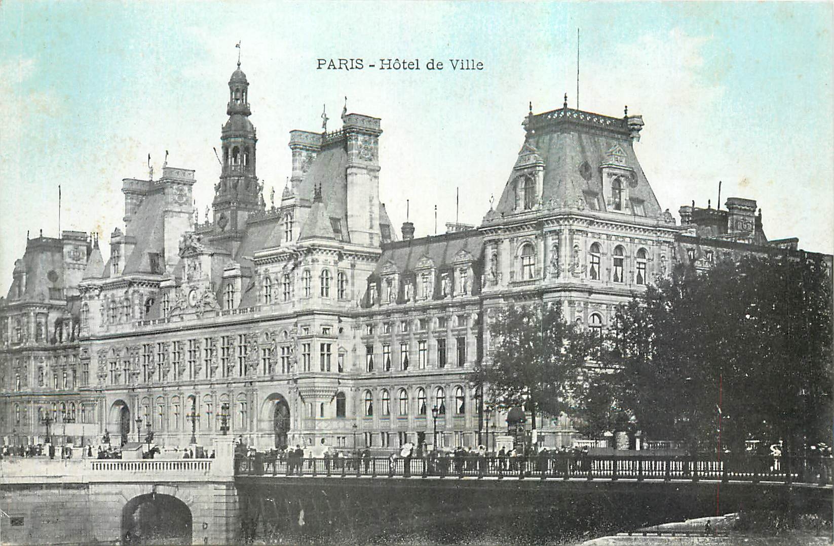 CPA Paris Hotel de Ville