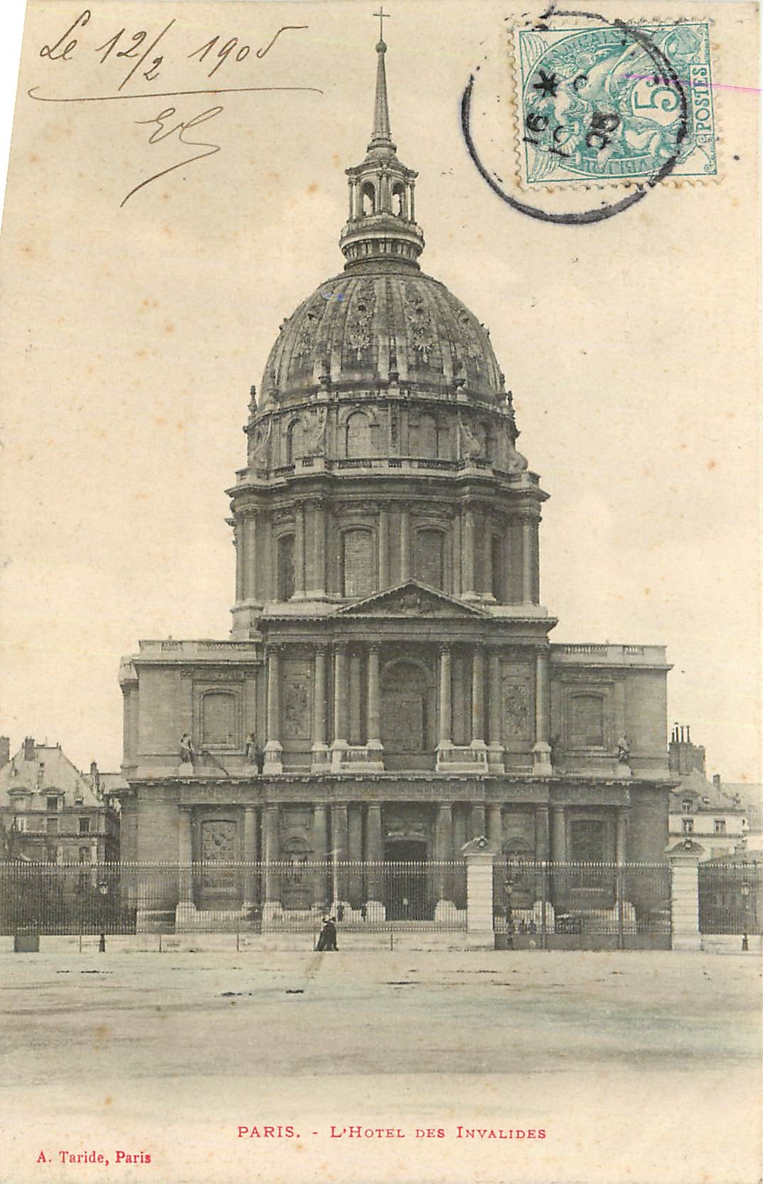 CPA Paris L'Hotel des Invalides 