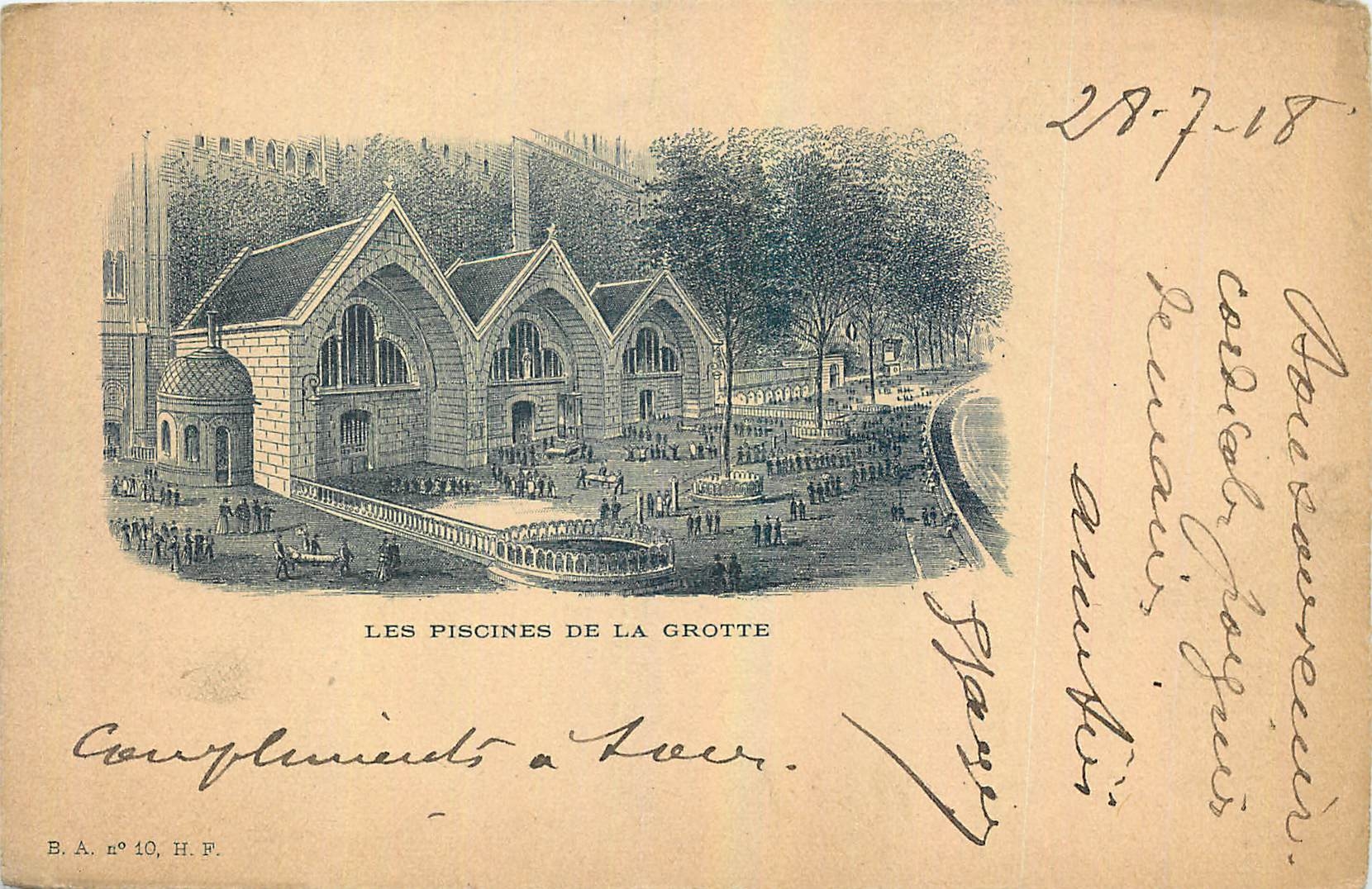 CPA Les Piscines de la Grotte 