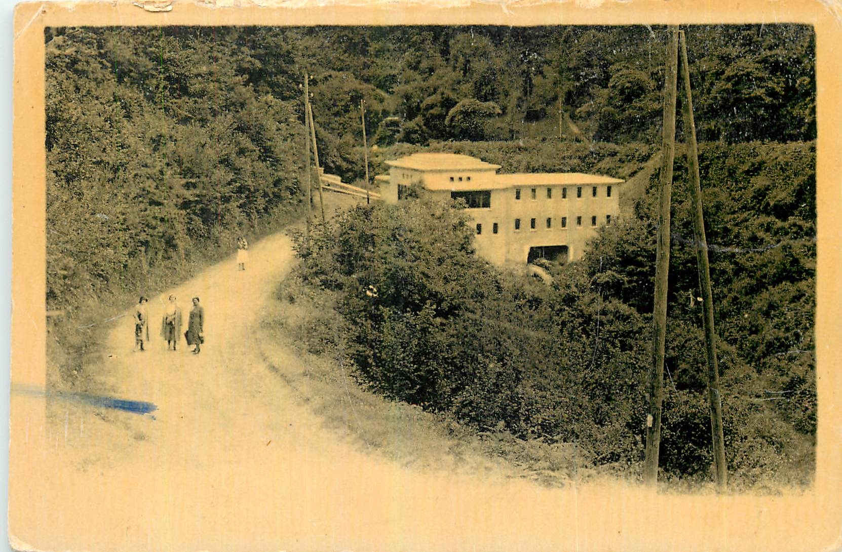 CPA Capvern Le Bourride route du Chateau de Mauvezin