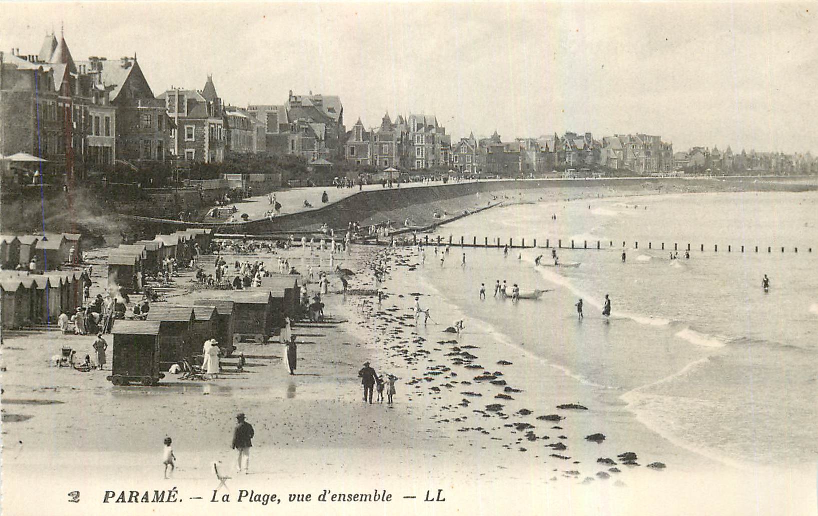 CPA Parame La Plage vue d'ensemble 
